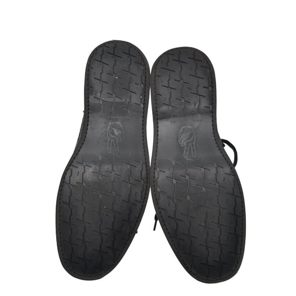 John Varvatos Sz 9M Black Leather Lace Up Comfort